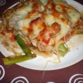 Lasagna de esparragos y foie-gras