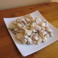 Ensalada de pollo y fruta
