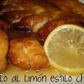 POLLO AL LIMÓN ESTILO CHINO