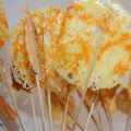 Piruletas de queso