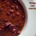 PINTAS CON CHORIZO