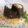 COULANT DE CHOCOLATE con CREMA DE NARANJA