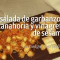 Ensalada de garbanzos y zanahorias con[...]
