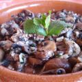 CAZUELA DE CHAMPIÑONES AL AJILLO