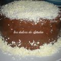 Torta de brownie con helado