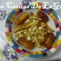 Patatas con hierbas provenzales y queso feta