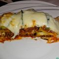 Mousaka de calabacín y berenjena
