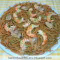 Receta de Espagueti vegetales con almejas y[...]