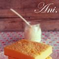 Quesada de yogurt y quesitos