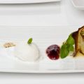 Kiwi al horno con helado