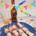 Rulitos de jamón y queso .. quien quiere una[...]