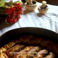 Hojaldre enrejado de verduras