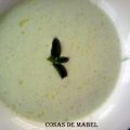 CREMA FRIA DE PEPINO Y YOGUR