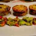 Mini frittatas de manzana y champiñones