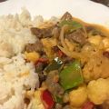 CURRY ROJO TAILANDÉS DE TERNERA