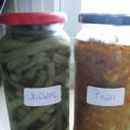 JUDIAS VERDES Y PISTO EN CONSERVA