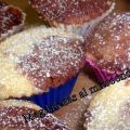 Magdalenas con Chocolate   en  Microondas