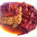Bacalao seco con piquillos