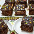 Brownies de chocolate a la canela
