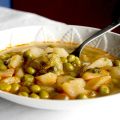 SOPAS DE PORRETOS (Potaje de guisantes y tallos[...]