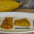 FILLOAS DE CALABAZA RELLENAS DE MEJILLONES CON[...]