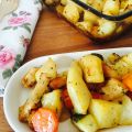 GUARNICIÓN DE PATATAS Y VERDURAS