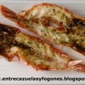 Langostinos al horno