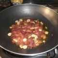 Champiñones con jamón