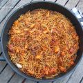 Fideuá con sepia (Thermomix y tradicional)