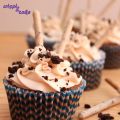 Cupcakes básicos de chocolate