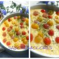 RISOTTO DE QUESO Y YOGOURT CON  UVAS