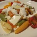 ENSALADA DE CARACOLAS DE PASTA TRICOLOR CON[...]