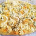 FOCACCIA DE CEBOLLA Y QUESO AZUL