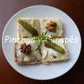 CANAPÉ DE MANTEQUILLA AL ROQUEFORT