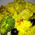 Arroz con verduras