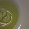 Crema de brócoli y pepino