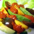 Ensalada de aguacate y melocotón y cómo pelar[...]