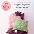 DIY: Viejos cojines renovados con stencil