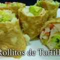 Rollitos de tortilla