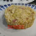Arroz con bonito y beicon thermomix