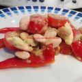 Ensalada de pimientos y pollo con almendras con[...]