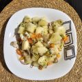 Ensalada de bacalao y yuca