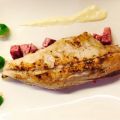 Jurel con Remolacha, Salsa de Rábano y Ensalada[...]