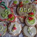 GALLETAS CUMPLE DE OLGA Y EFECTO MADERA Y[...]