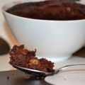 Brownies de chocolate en el microondas