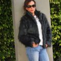 Outfit con mi abrigo Faux Fur