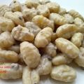Gnocchis con salsa de setas