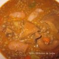 LENTEJAS CON NÍSCALOS Y SALCHICHAS THERMOMIX
