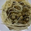 pasta con champiñones