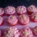 CUPCAKES CON MERMELADA DE ARÁNDANOS